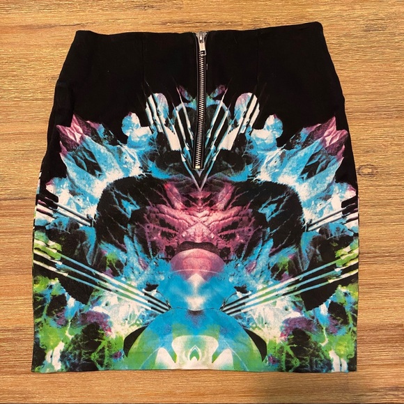 Motel Rocks Mini Skirt, Size Small - Picture 2 of 6